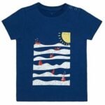 Mothercare Boat printed Blue T-shirt