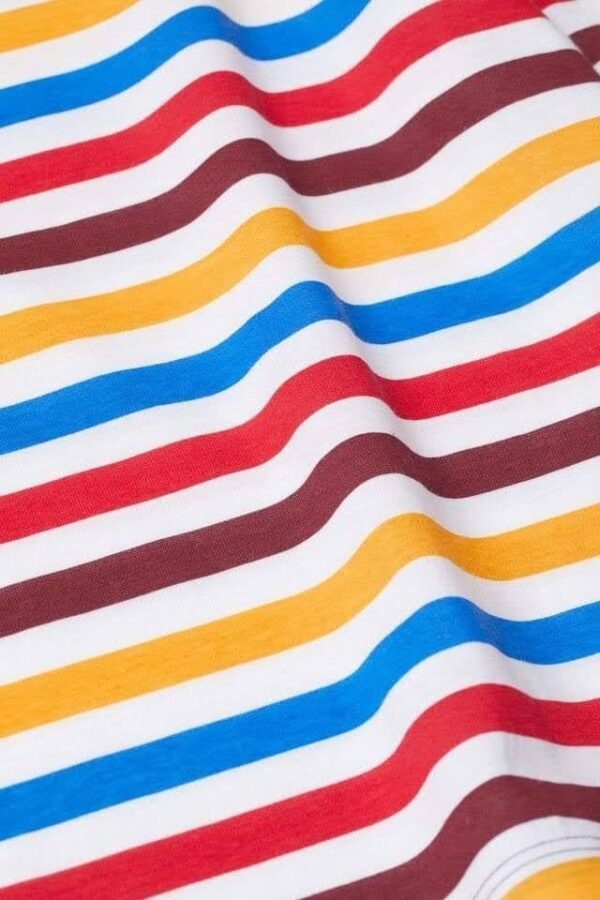 H&M Jersey Top Yellow Multicoloured