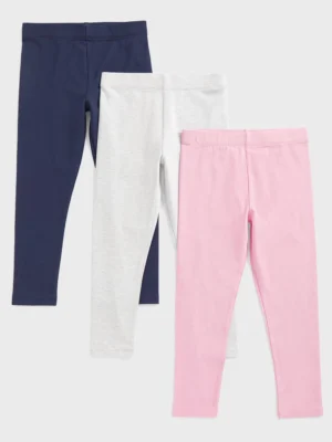 Mothercare Plain Pack of 3 Leggings