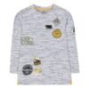 Mothercare Grey Explore Outdoors Badge T-Shirt