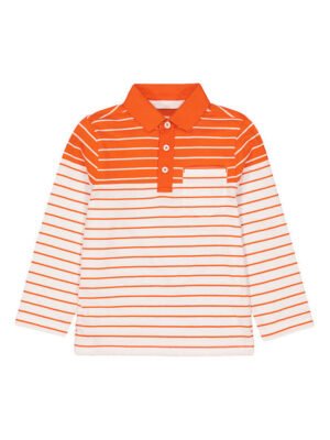 Mothercare Orange White Lining T-Shirt