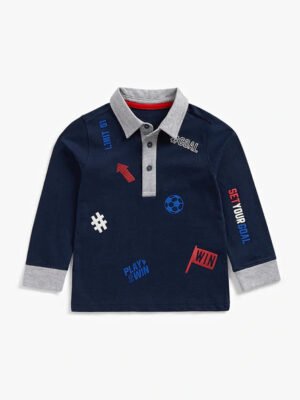 Mothercare Boys Full Sleeves -Navy