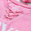 Justice Pink Logo T-Shirt + Headbands Set
