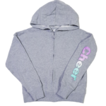Justice Grey Cheer Fleece Lined Hoodie