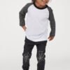 H&M Skinny Fit Jeans Black Glow-in-the-Dark