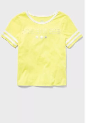 Justice You be You Yellow Stars T-Shirt
