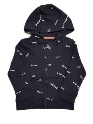 Mothercare Black Awesome Fun Hoodie
