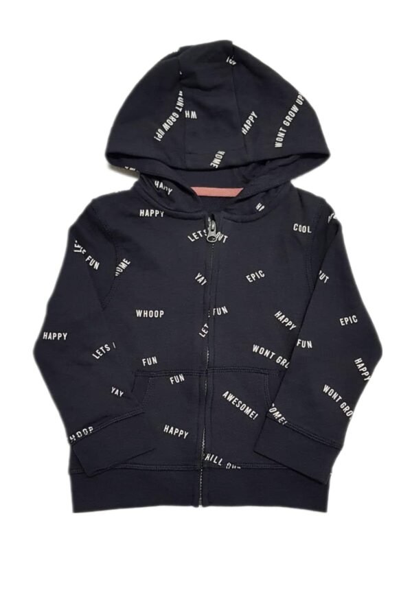 Mothercare Black Awesome Fun Hoodie