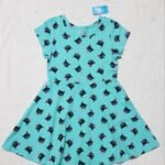 Cat Print Dress