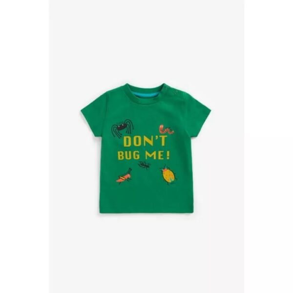 Mothercare Green Don't Bug Me T-Shirt