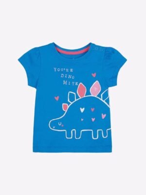 Mothercare Blue dino t-shirt
