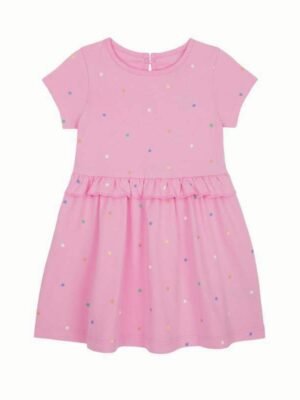 Mothercare Light Pink Dots Dress