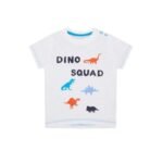 Mothercare White dino squad t-shirt
