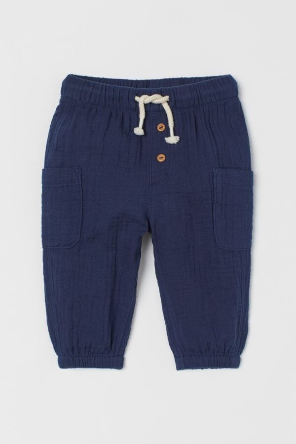 H&M- Pull-on Trousers Blue
