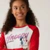 Marks and Spencer Pure Cotton Snoopy Top