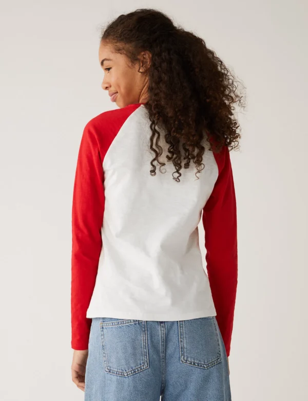 Marks and Spencer Pure Cotton Snoopy Top