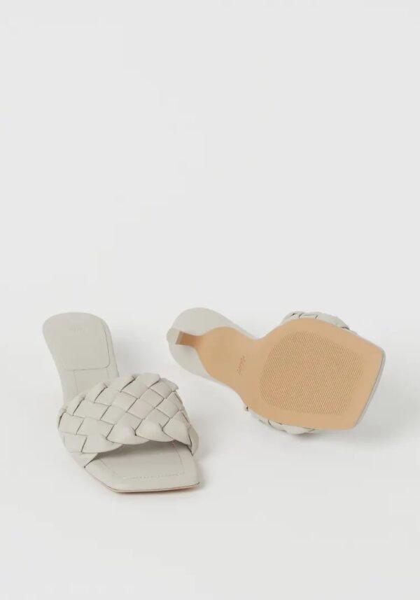 H&M Women Mules Light Grey