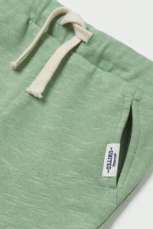 H&M Cotton Joggers Light Green