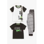 Mothercare Boy Ready to Sleep Pyjamas-2 Pack
