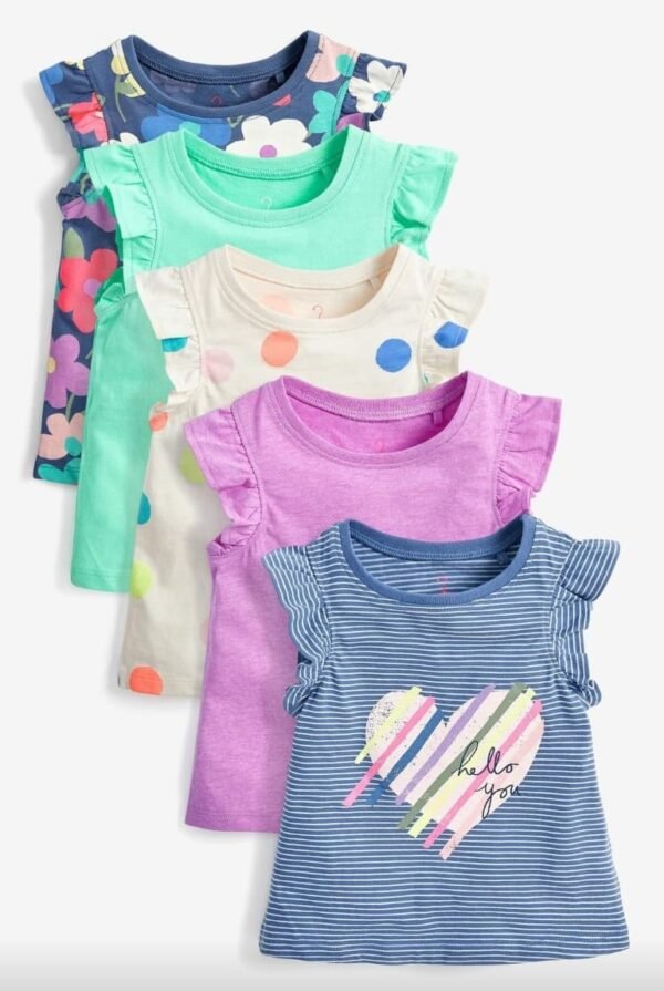 Next Girls Multi Heart-Pack of 5