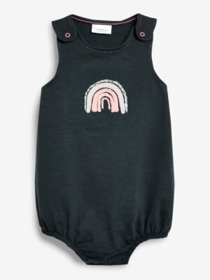 Next Girl Black Rainbow Bodysuit
