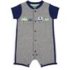 Mothercare Blue & Grey Romper