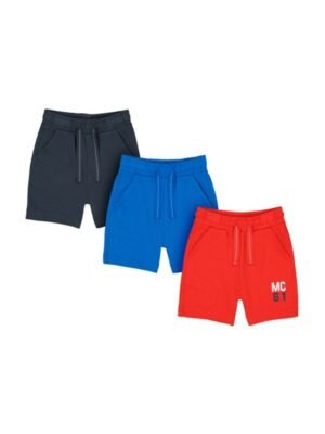 Mothercare Boys Mc61 3 Pack Shorts Set