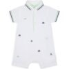 MOTHERCARE White Cars Polo Romper