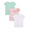 Mothercare Girls Pure Cotton Top (Multicolor, Pack of 3)