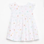 Bluezoo Multi Dots White Dress