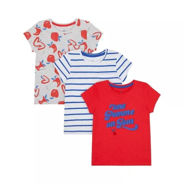 Mothercare An Apple 3 Pack - Set T-Shirts