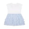 Mothercare Embroidered Dress White/Blue
