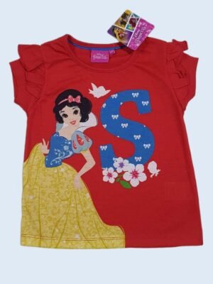 Disney Official Licensed Girls Princess Top T-shirt