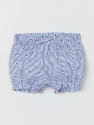 H&M Puff Pants Blue/Spotted