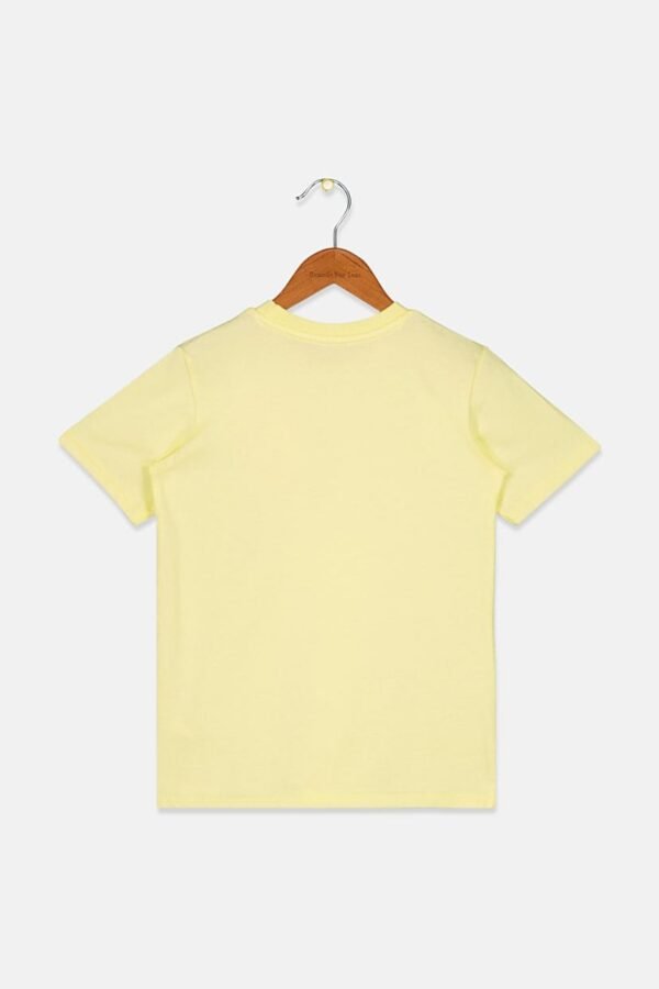 Mothercare Neck Short Sleeve Yellow T-Shirt