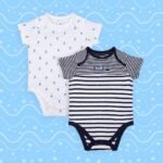 Mothercare STRIPED PRINTED COTTON BABY SUITE