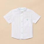 Mothercare Ban Collar Lining Shirt