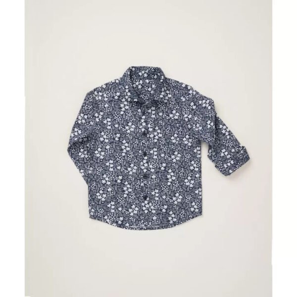 Mothercare Floral Print Spread Collar Casual Shirt