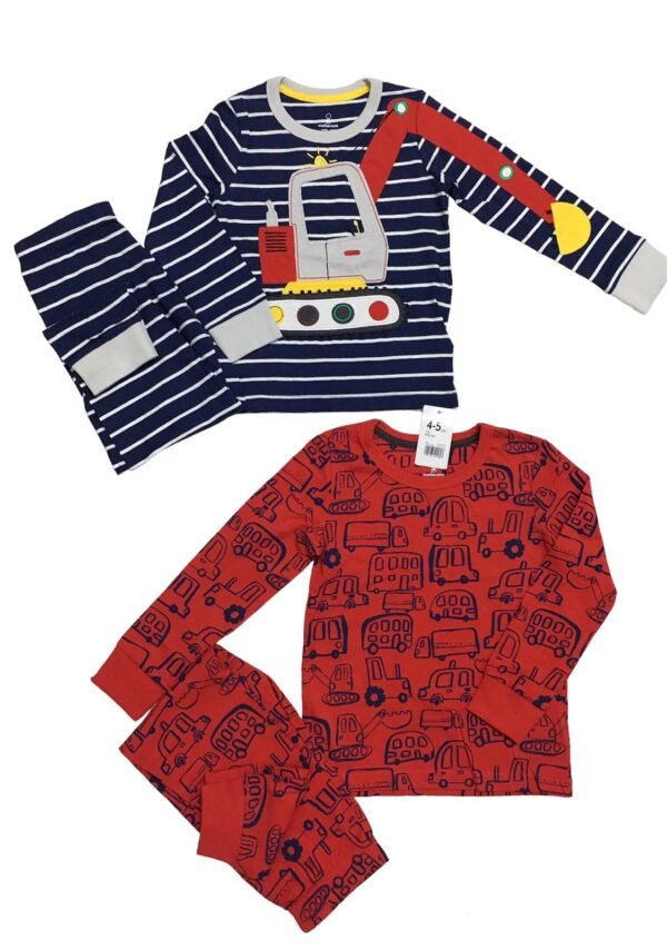 Mothercare Pyjama set of 2 - Heavy Machinery
