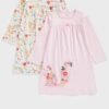 Mothercare - 2pc-Set Girls Woodland Nightdresses