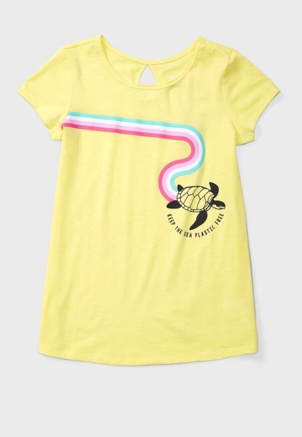 Justice Yellow Turtle T-Shirt