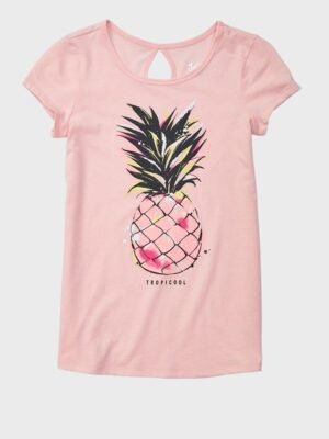 Justice Pineapple Peach T-Shirt