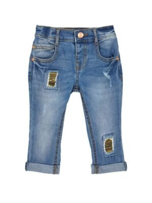 Mothercare Sequins Denim Jeans
