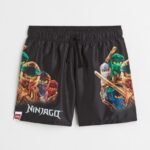 H&M Printed Swim Shorts