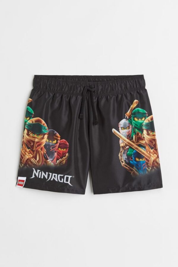 H&M Printed Swim Shorts