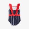 Mothercare Navy Striped Swimsuit