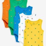 NEXT UK Pack of 5 Body Suits