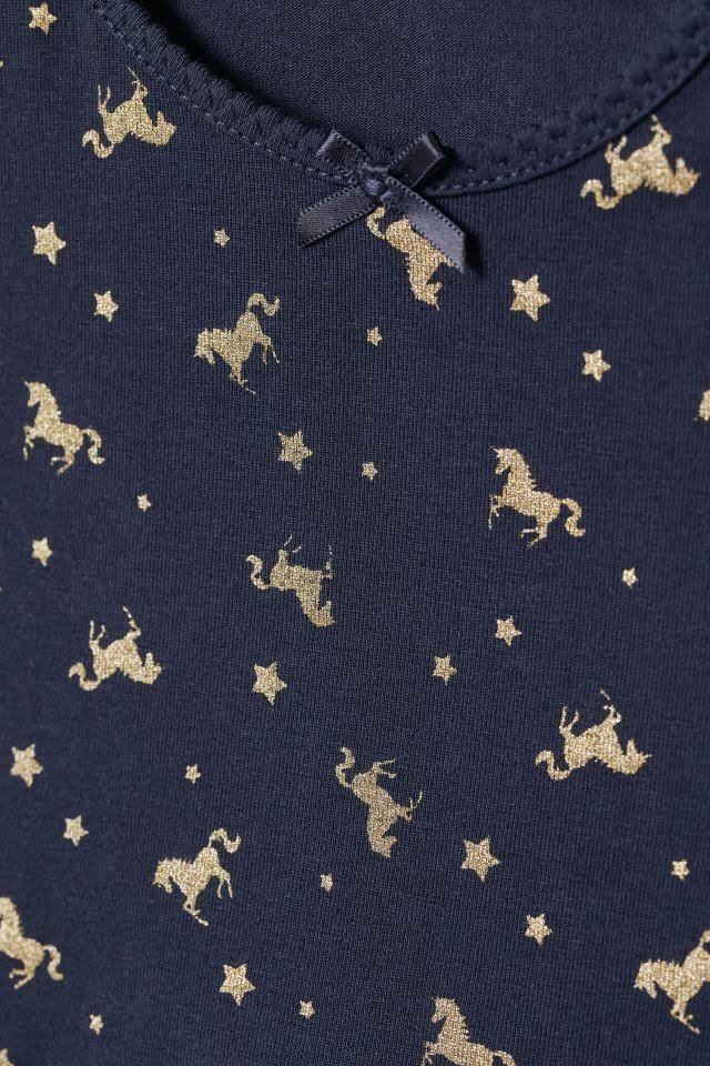 H&M 2-Pack Tank Tops Dark Blue/Unicorns