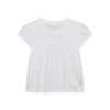 Mothercare Girls Plain Top White