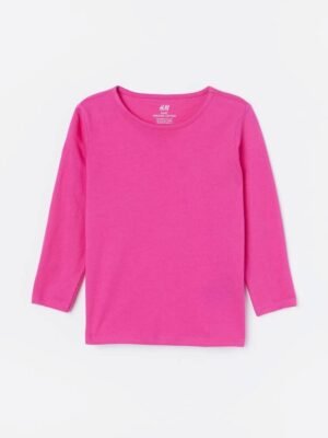 H&M Long-sleeved Cotton Top